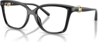 Michael Kors 49mm Square optical glasses in Black at Nordstrom
