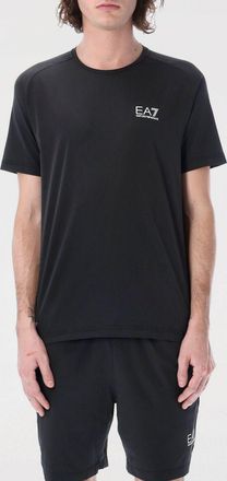Emporio Armani T-shirt in poliestere con logo Ea7