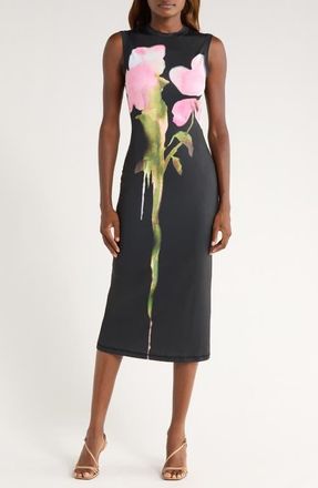 Stine Goya Floral Jersey Tank Dress in Melting Flowers at Nordstrom, Size X-Small