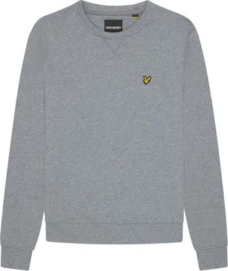 Lyle & Scott Mid Layers Crew Neck Sweatshirt - Heren - Sweatshirts - Grijs - 4XL - Katoen - Hoodies & sweatvesten