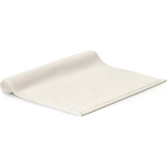 Boll & Branch Ribbed Organic Cotton Bath Mat in Cream at Nordstrom
