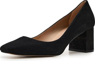 L.k. Bennett Sally Square Toe Courts High Heels Black : EU 41 (US Womens 11) M, Suede
