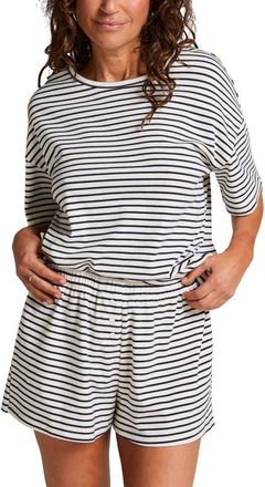 Hunkem&ouml;ller Pyjamaset Jersey in Peacoat at Nordstrom, Size X-Large