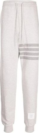 Thom Browne Broeken, Heren, Roze, M, Slim Fit Casual Broek