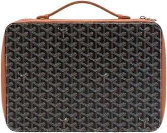 Goyard Pre-owned Universal Companion Portfolio - Dames - Pre-owned - Zwart - Maat: ONE Size