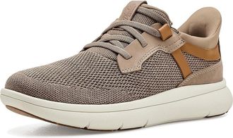 Florsheim Fleet Knit Elastic Lace Slip-on Mens Shoes Mushroom : 9.5 W (3E), Leather/Textile