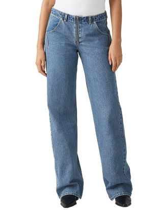 Levi's Low Loose Styled Zipper Treat Me Nice Straight Jean