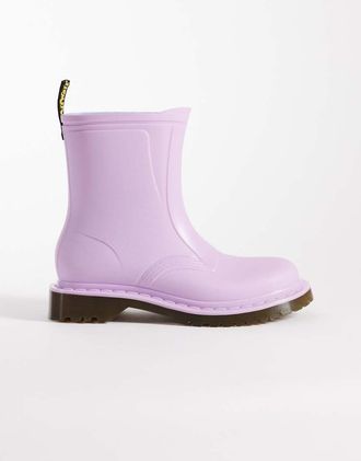 Dr. Martens Dr. Martens - 1460 - Stivali da pioggia impermeabili lilla-Rosa