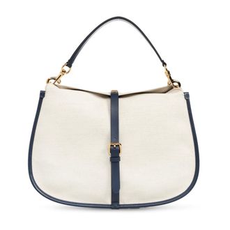 Etro Etro, Shoulder Bags, female, Beige, Size: ONE SIZE Pony Maxi Shoulder Bag