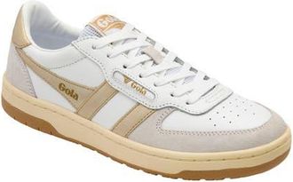 Gola Hawk Sneaker in White/Gold at Nordstrom, Size 6.5