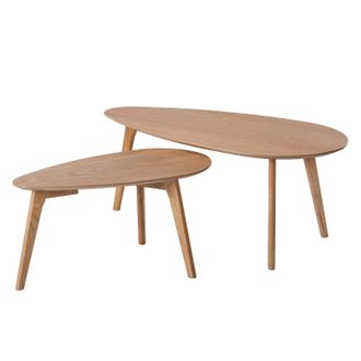 Studio Copenhagen Set di 2 tavolini da salotto Kazin, Studio Copenhagen