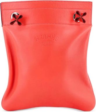 Herm&egrave;s Aline Bag Milo Lambskin and Swift Mini crossbody bag - Roze