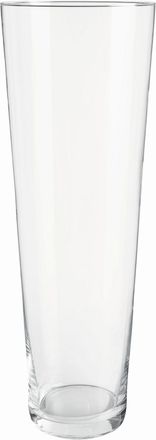 Ambia Home Vase, Klar, Glas, konisch, 50 cm, nur zu Dekorationszwecken, zum Stellen, Hotcut, Dekoration, Vasen, Glasvasen