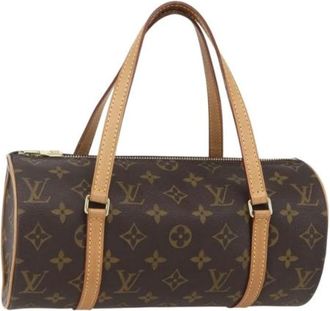 Louis Vuitton Pre-owned Handbags, female, Brown, Size: ONE SIZE Pre-owned Canvas Handbag