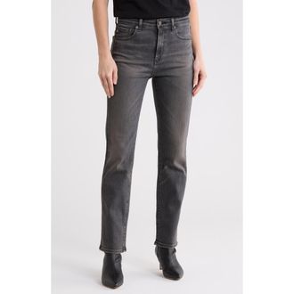 AG - Adriano Goldschmied Saige High Waist Straight Leg Jeans in 12 Years Magnetic at Nordstrom Rack, Size 23