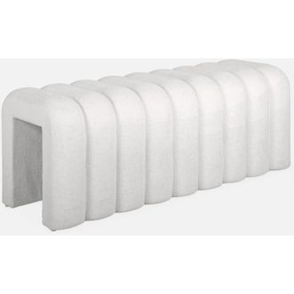Sweeek Sweeek - Panca, fine letto contemporaneo tessuto