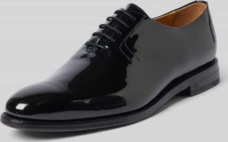 Henry Stevens Derby aus Leder Modell Marshall in Black, Gr&ouml;&szlig;e 41