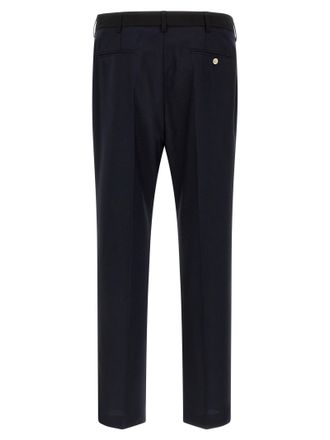 Marni Tropical Wool Trousers - Navy