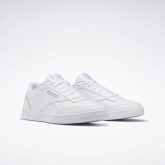 Reebok Classic Sneaker REEBOK CLASSIC REEBOK COURT ADVANCE, Damen, Gr. 36,5, weiss (ftwwht, cdgry2, ftwwht), Synthetik, Schuhe Sneaker