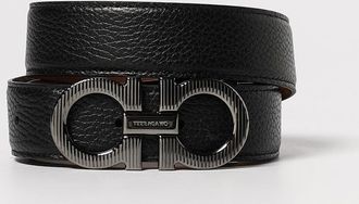 Ferragamo Cintura Gancini Ferragamo reversibile in pelle