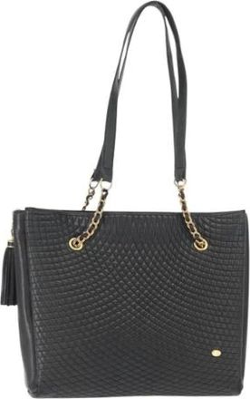 Bally Pre-owned Shoulder Bags, female, Blue, Size: ONE SIZE Pre-owned Leather Shoulder Bag