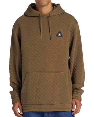 DC Kapuzensweatshirt DC SHOES Longhand, Herren, Gr. M, gr&uuml;n (capers), Obermaterial: 60% Baumwolle, 40% Polyester;, Sweatshirts Kapuzensweatshirt