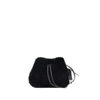 Hogan H01R Hocket Mini Shearling Shoulder Bag