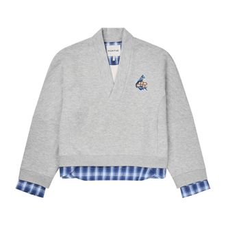 Munthe Sweatshirts - Dames - Sweatshirts - Grijs - S - Hoodies & sweatvesten