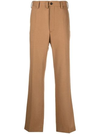 Marni straight-leg chino trousers - Brown
