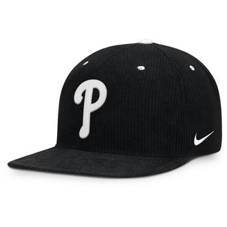 Nike Philadelphia Phillies Pro Nike Mens MLB Adjustable Hat in Black | NB4910DWPP-KEN