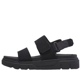 Timberland (WMNS) Timberland Greyfield 2 Back Strap Sandals Black Suede TB0A61N4EK41