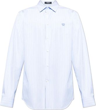 Versace Hombre, Camisas, Azul, Talla: XL