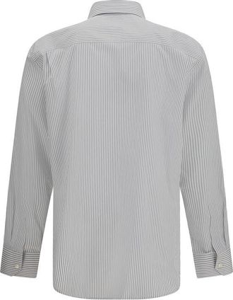 Saint Laurent Mens Multicolor Cotton Pattern Shirt