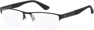 Tommy Hilfiger Demo Rectangular Mens Eyeglasses TH 1524 0003 55