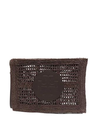 Tory Burch Tory Burch Ella Clutch mit Logo