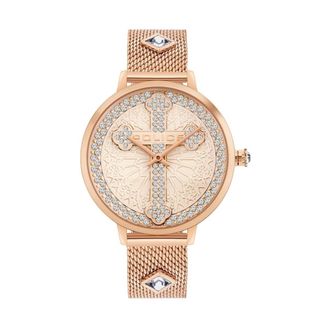 Police Ros&eacute;goud Damesmode Horloge - Dames - Horloges - Geel - ONE Size - Accessoires
