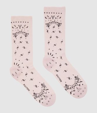 Kujten Chaussettes Sig Bandana Milano Blush