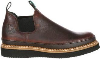 Georgia Boot Wedge Romeo Work Shoe in Brown at Nordstrom, Size 11.5