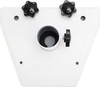 OEM Adaptador De Tubo De Soporte De Techo De Acero Allial, Montaje En Poste De Internet Satelital, Para Starlink Gen 3 V3, Blanco Mate Est&aacute;ndar