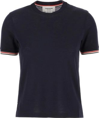 Thom Browne Donna, Top, Blu, S, new