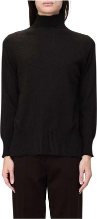 KANGRA Turtleneck Trui - Dames - Coltruien - Bruin - 3XL - Truien & Vesten
