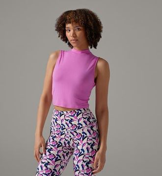 Tavi Mock Neck Tank in Paradise at Nordstrom, Size X-Large