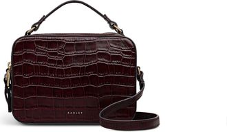 Radley London Hadley Lane - Faux Croc Medium Ziptop Crossbody Bag
