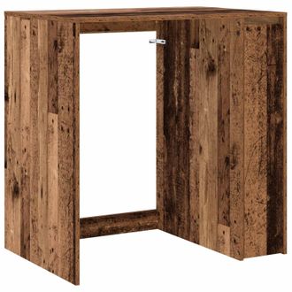 vidaXL Mobiletto Per Lavatrice Con Porta Legno Vecchio 87 X 60 X 89 Cm Vidaxl