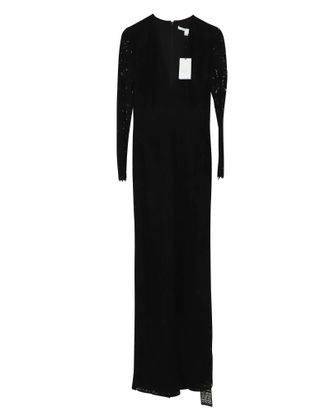 Diane Von F&uuml;rstenberg Diane Von Furstenberg Kyara Tux Lace Jumpsuit in Black Cotton