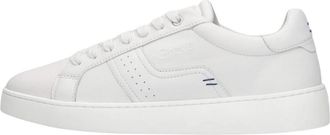 Greve Wave Sneakers - Heren - Sneakers - Wit - 42 EU - Leer - Schoenen