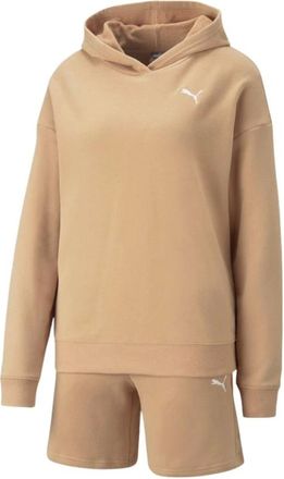 Puma Conjunto Corto de Ropa de Casa - Sport - Mujer - Beige - L