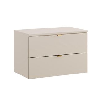 Petits Meubles Mueble bajo lavabo 80cm encimera paneles de melamina y de mdf