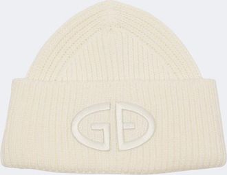 Goldbergh Berretto Valerie in maglia a coste con ricamo
