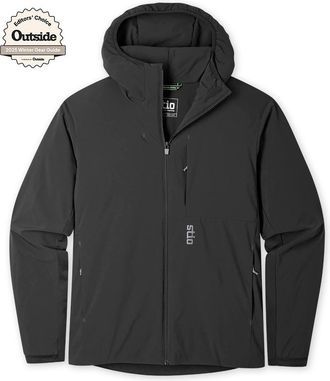 Stio | Mens Fernos Insulated Hooded Jacket, Size Extra Extra Extra Large in Abyss